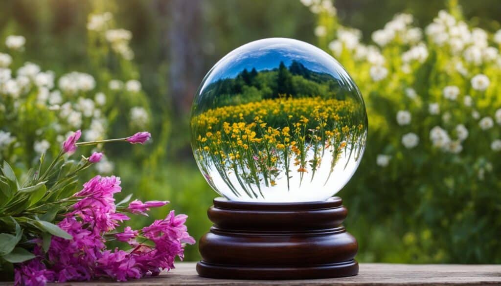 Boule de cristal Feng Shui