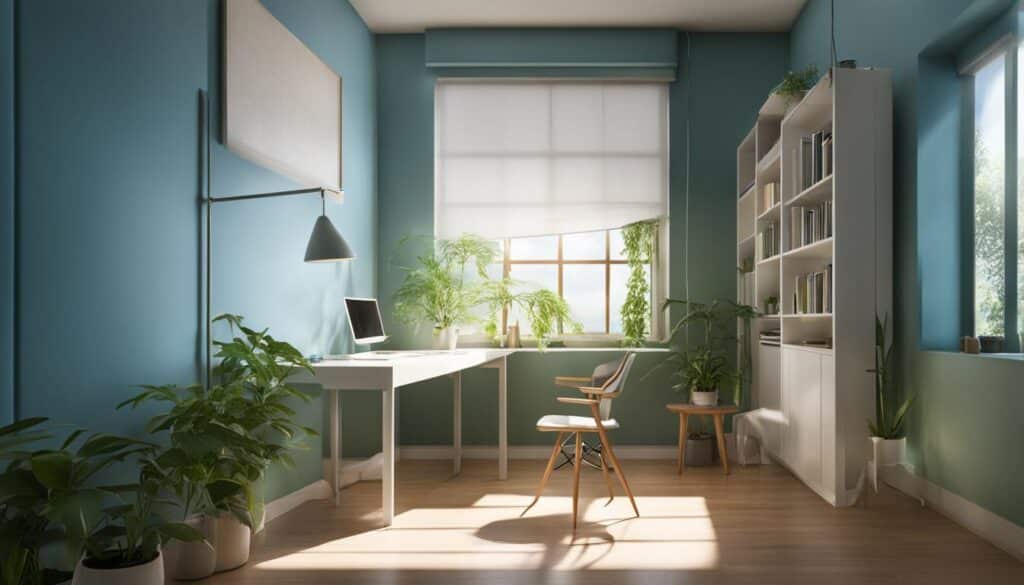 Couleur mur bureau Feng Shui