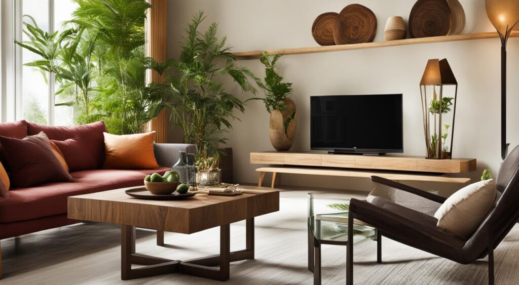 Décoration salon Feng Shui
