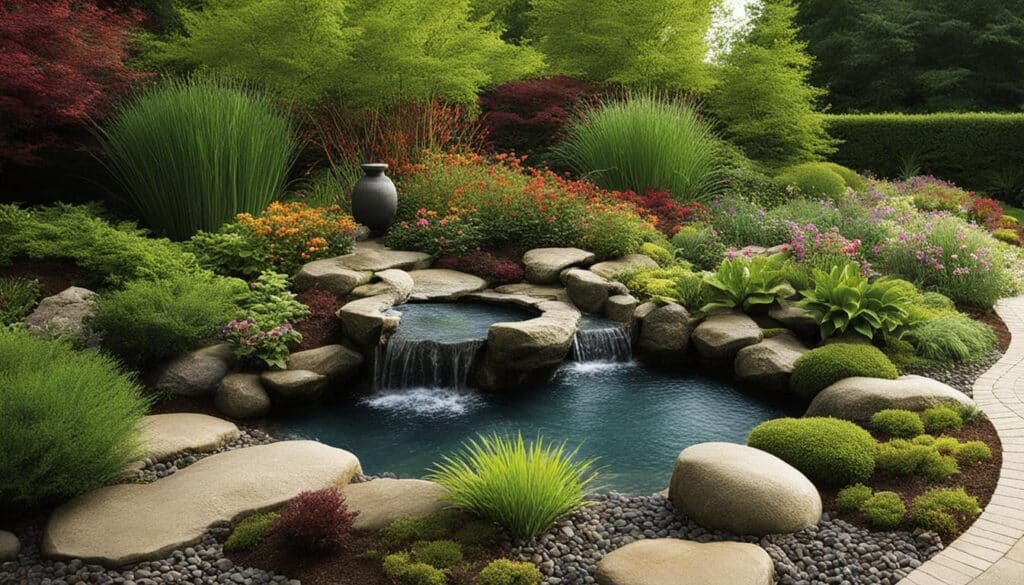 Entrée de jardin Feng Shui