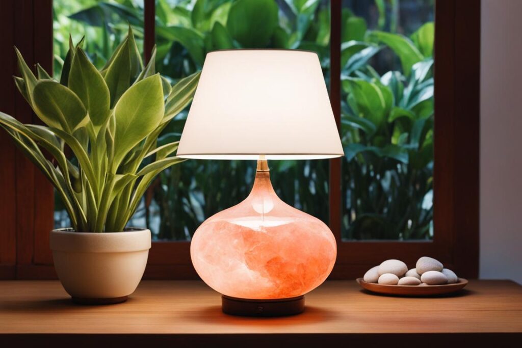 ou placer une lampe de sel en feng shui