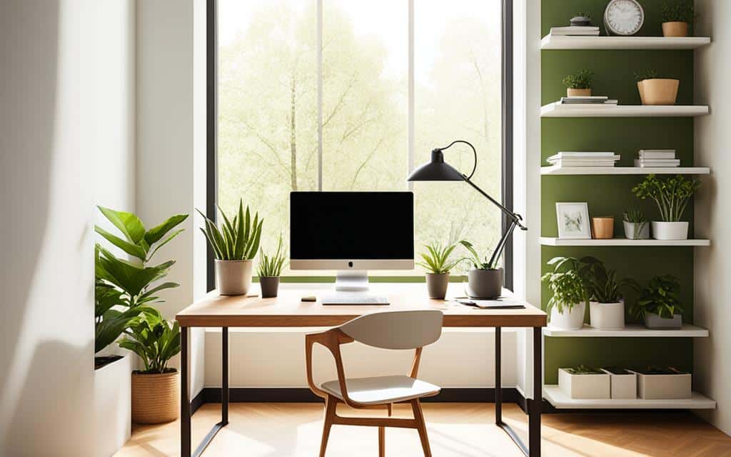 bureau près de la fenêtre bureau près de la fenêtre