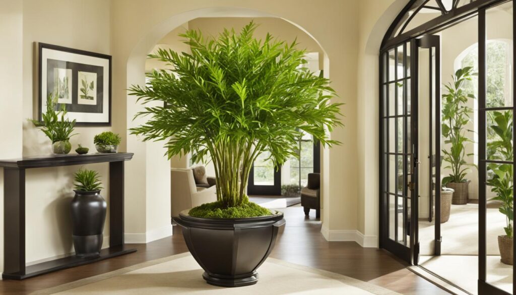 placement de plante Feng Shui