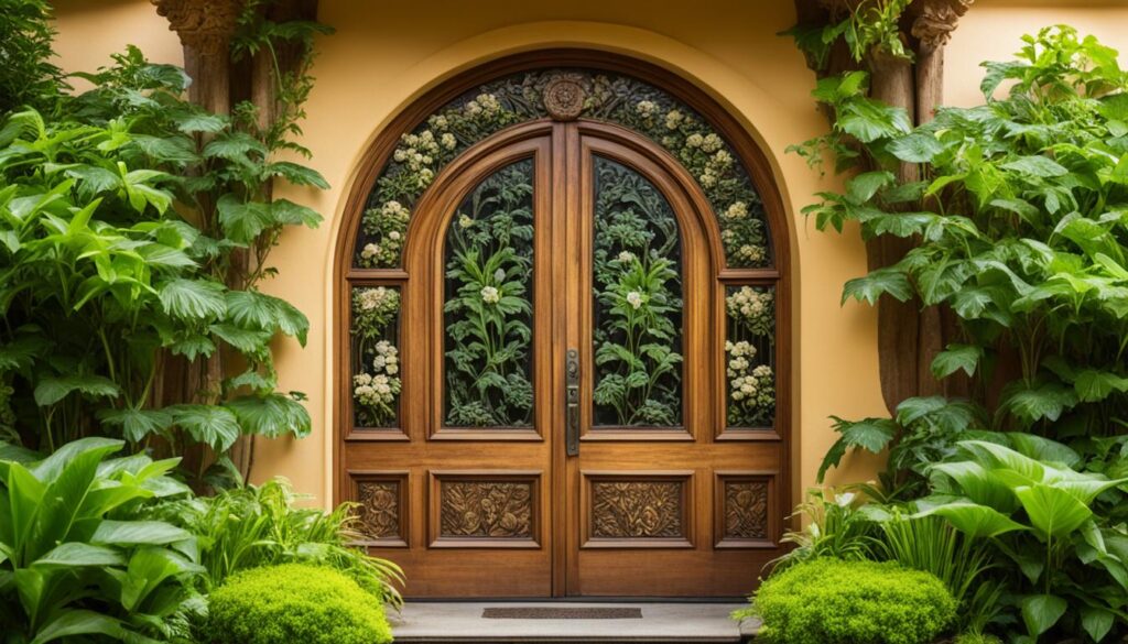 porte d'entrée en bois plein porte d'entrée en bois plein