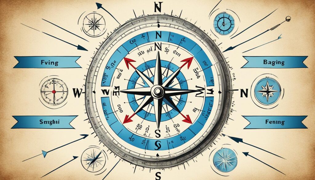 Feng Shui et l'école de la boussole : directions et significations