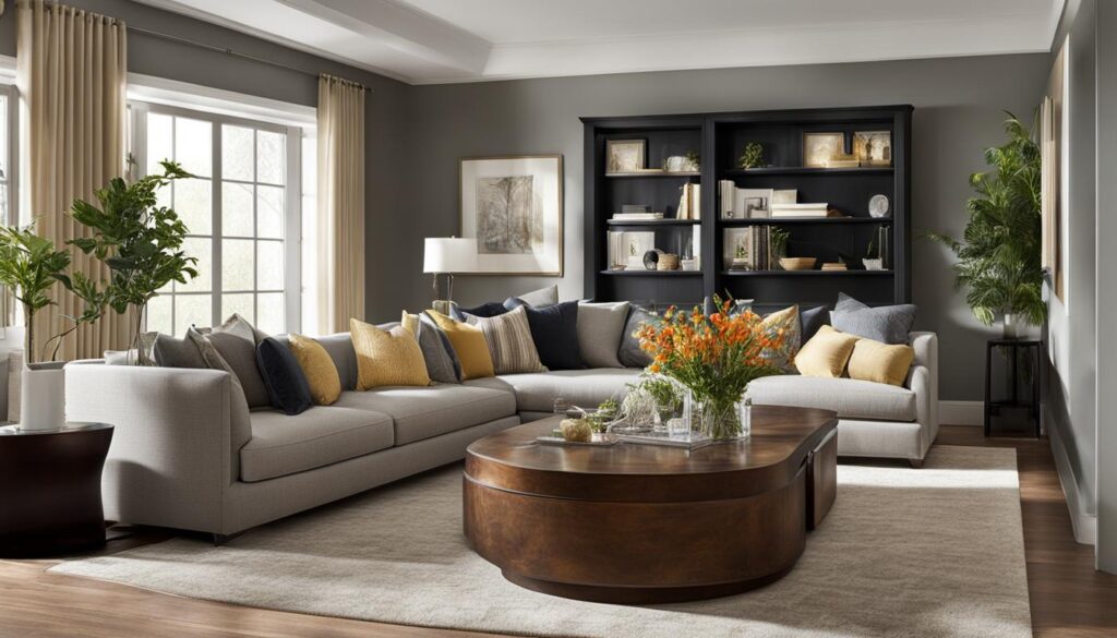 agencer les meubles du salon