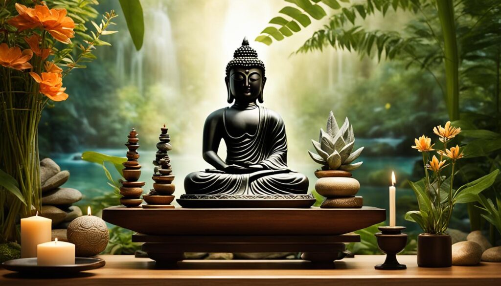 autel bouddhiste autel bouddhiste