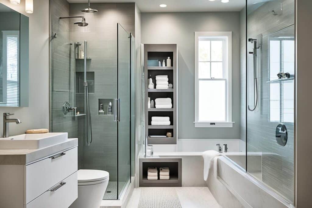 salle de bains sous escalier salle de bains sous escalier