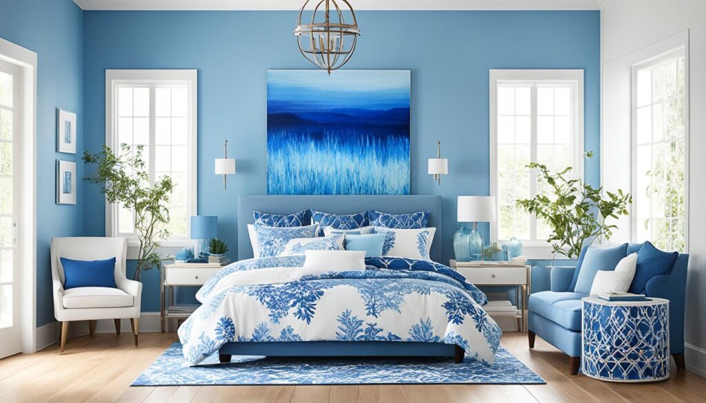 où mettre du bleu en feng shui ?
