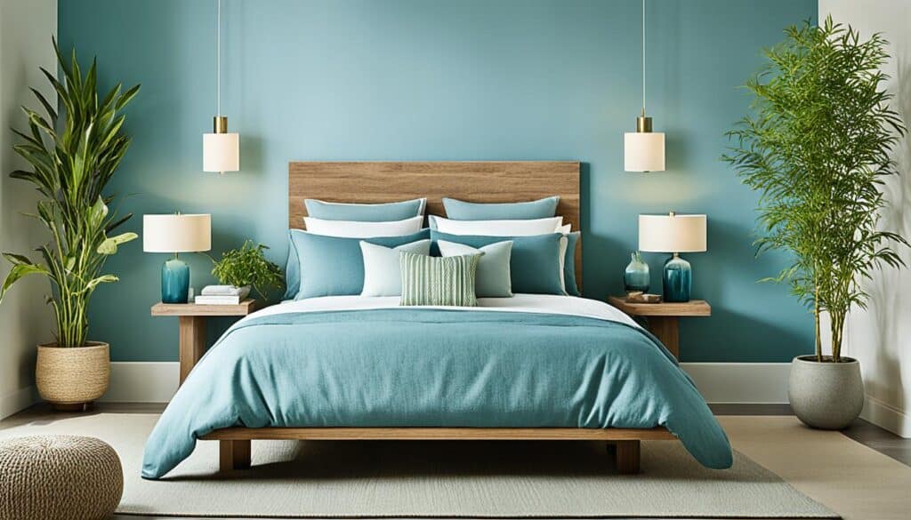 Les meilleures couleurs Feng Shui pour une chambre apaisante